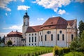 The Pilgrimage Church of Wies German: Wieskirche Royalty Free Stock Photo