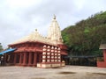 Pilgrimage place :  Ganesh temple Ganpatipule Royalty Free Stock Photo