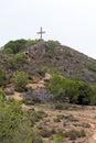 Pilgrimage trip to the cross at the top of the mountain