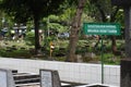 Pilgrims in the cemetery area. Karet Bivak Cemetery with an area of: 16.2 hectares is located in Central Jakarta, Indonesia on May Royalty Free Stock Photo