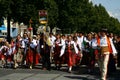Pilgrims going to Mother Mary Sanctuary in Czestochowa