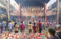 Pilgrims pagoda Lunar New Year`s Day