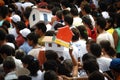 Pilgrims paying promises at CÃÂ­rio de NazarÃÂ© 2005