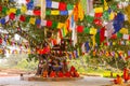 Pilgrims visit the birthplace of Buddha during Buddha Jayanti .