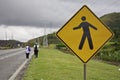 Pilgrims walking to Aparecida-SP (Brazil)