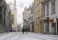 Pilies street in Vilnius. Lithuania Royalty Free Stock Photo
