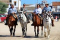 Piligrims on horses El Rocio