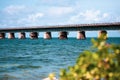 Seven Mile Bridge in Florida Keys Royalty Free Stock Photo