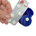 Pill cutter isolated