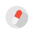 Pill flat icon