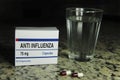 Pill package anti antifluenza