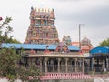 Spectacular entrance to an ancient temple in Tamil Nadu