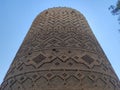 Pillar of Arg of Karim Khan in Shiraz Royalty Free Stock Photo