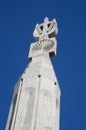 Pillar at Cascade fountain stairs in Yerevan, Armenia