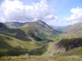 Pillar seen from Brin Crag area, Lake District Royalty Free Stock Photo