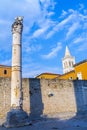 Pillar of Shame, the Roman column in Zadar