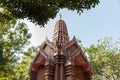 Pillar Shrine at Wat Pra Khaeo Kamphaeng Phet Province, Thailand