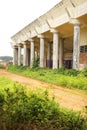 The pillar of the Tangerang fortress football stadium Royalty Free Stock Photo