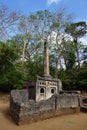 The Pillar Tomb at the Gedi Ruins complex in Watamu