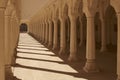 Pillared Hall in Nagaur, India Royalty Free Stock Photo