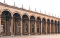 Pillars of an Ancient Mosque in Old Cairo, Egypt Royalty Free Stock Photo