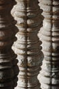 Pillars in Angkor Wat, Cambodia Royalty Free Stock Photo