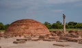 Pillars of Ashoka, Vaisali, Bihar,India Royalty Free Stock Photo