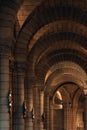 Pillars of the Monaco Cathedral Royalty Free Stock Photo