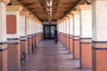 Pillars of SA train station - man