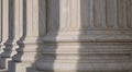 Pillars of the Supreme Court Royalty Free Stock Photo