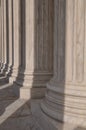 Pillars of the Supreme Court of the United States Royalty Free Stock Photo