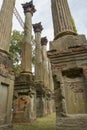 Pillars from Windsor Ruins, Mississippi Royalty Free Stock Photo
