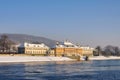 Pillnitz in winter Royalty Free Stock Photo