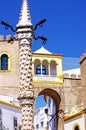 Pillory at Largo de Santa Clara, Elvas Royalty Free Stock Photo