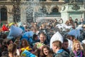 Pillow Fight Day 2015 Royalty Free Stock Photo