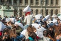 Pillow Fight Day 2015 Royalty Free Stock Photo