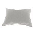 Pillow in grey on isolated white in 3D rendering Royalty Free Stock Photo