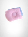 pillow or small pillow for baby on a background. Royalty Free Stock Photo