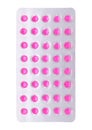 Pills in a blister pack Royalty Free Stock Photo
