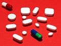 Pills, Drugs & Medication Royalty Free Stock Photo