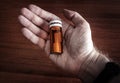 Pills in the Hand Royalty Free Stock Photo