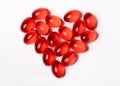 Pills - heart Royalty Free Stock Photo
