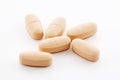 Pills isolated on white Royalty Free Stock Photo