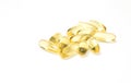 Pills omega 3, fish capsule