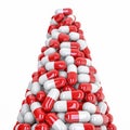 Pills peak Royalty Free Stock Photo