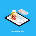 Pills Recipe Pharmacy Background