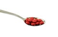 Pills in the spoon