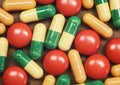 Pills and Tablets Macro