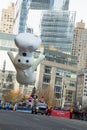 Pillsbury Doughboy balloon in the Macy`s Parade 2021