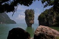 Pilon de James Bond Island in Thailand Royalty Free Stock Photo